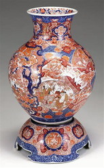 Imari Footed Vase