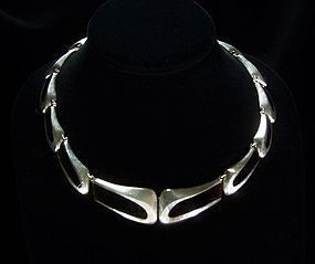 てなグッズや Vintage Mexican Necklace Onyx Silver ネックレス