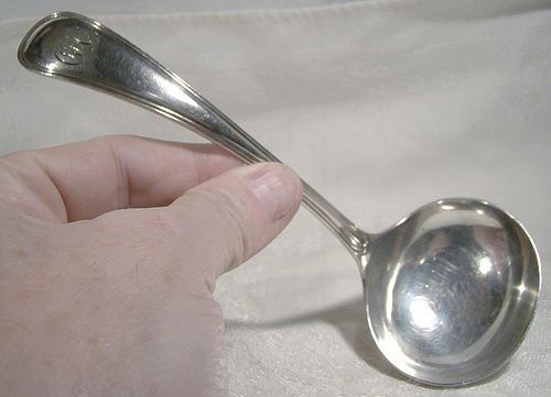 Tableware Victorian Sterling Silver Sauce Ladle