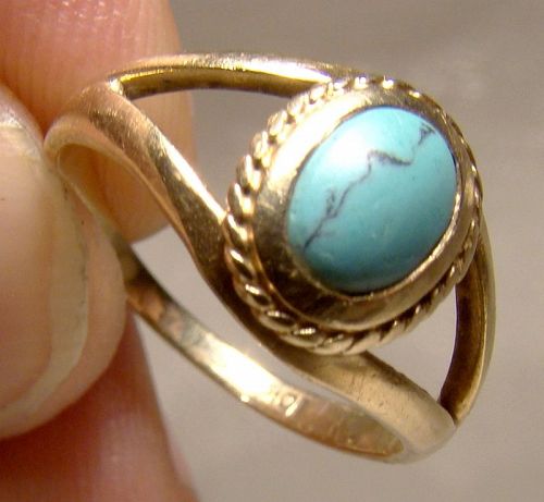 Periapt Sleeping Beauty Turquoise Ring